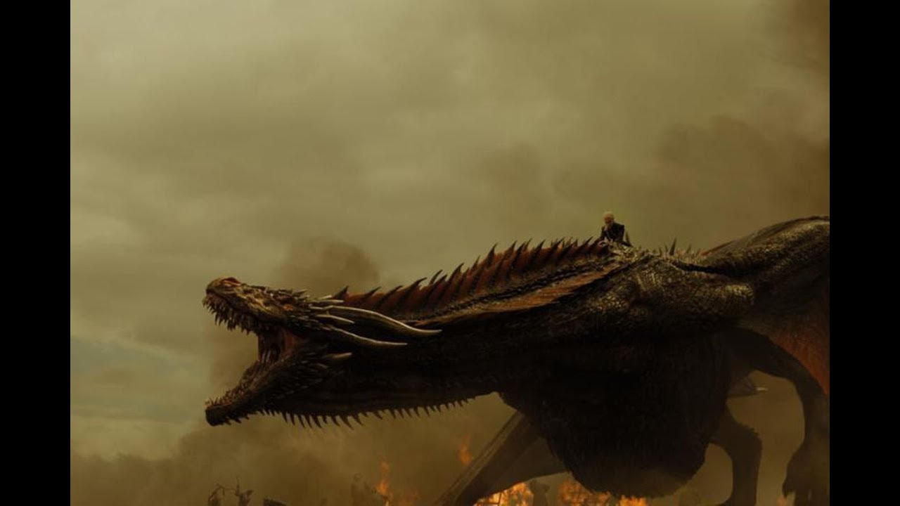 Game of Thrones~Every dragon scene~Seasons 1-8
