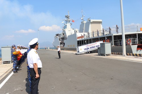Vietnam Naval Ship Departs For Missions In Singapore, Philippines