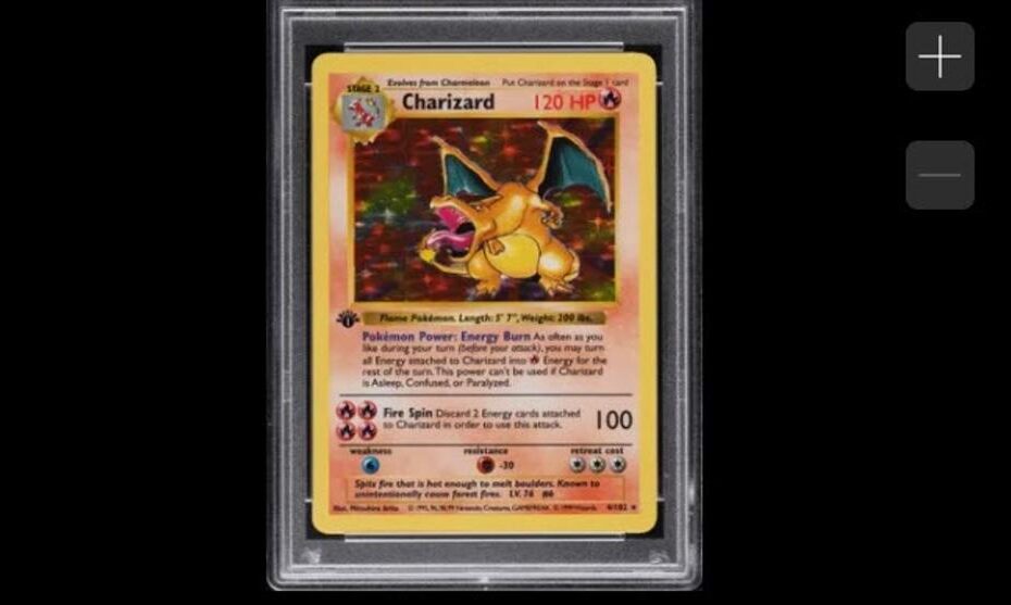 Charizard Pokémon Card Sold For Record $420,000, How Much Is Yours Worth?