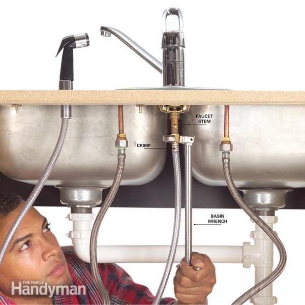 How To Fix A Leaking Sink Sprayer (Diy) | Family Handyman