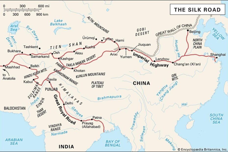 Silk Road | Facts, History, & Map | Britannica Money