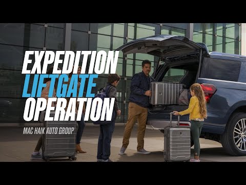 Power Liftgate Operation & Height Adjustment | 2022 Ford Expedition Timberline | Mac Haik How-Tos