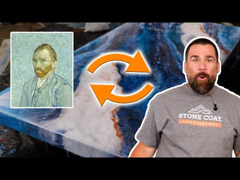 Recreating the Most Expensive Granite in the World | Van Gogh Granite