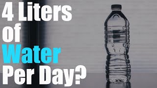 7 Reasons Why Drinking 4 Liters Of Water A Day Is A Great Idea - Youtube