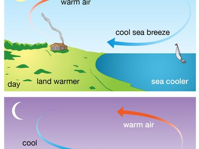 Sea Breeze | Coastal Winds, Oceanic Airflows & Marine Climate | Britannica