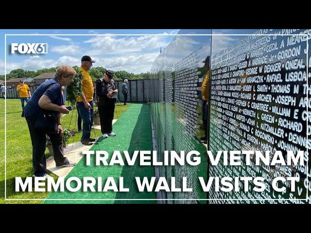 The Vietnam Traveling Memorial Wall Offers A Window To Honor Veterans -  Youtube