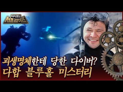 [다시보는 서프라이즈] 괴생명체한테 당한 다이버? 다합 블루홀 미스터리 MBC151025방송