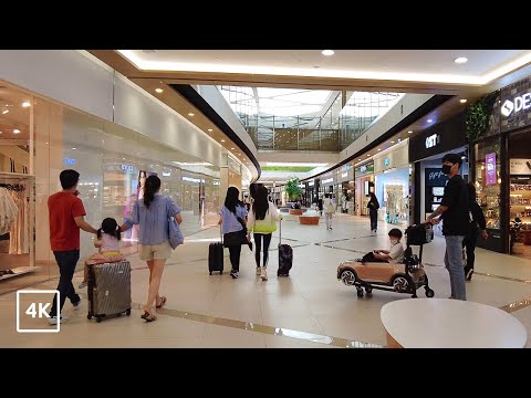 [4K] Lotte Mall Gimpo Airport, Seoul 롯데몰 김포공항점 워킹투어, 롯데백화점과 지하 식당가까지, 롯데마트, 롯데시네마, 롯데시티호텔, 롯데문화센터